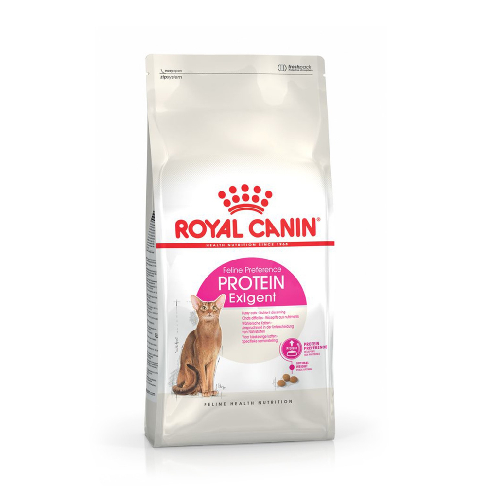 Royal Canin Protein Exigent Протеин Экзиджент Корм сухой для взрослых кошек привередливых к белку в составе старше 1 года 400г