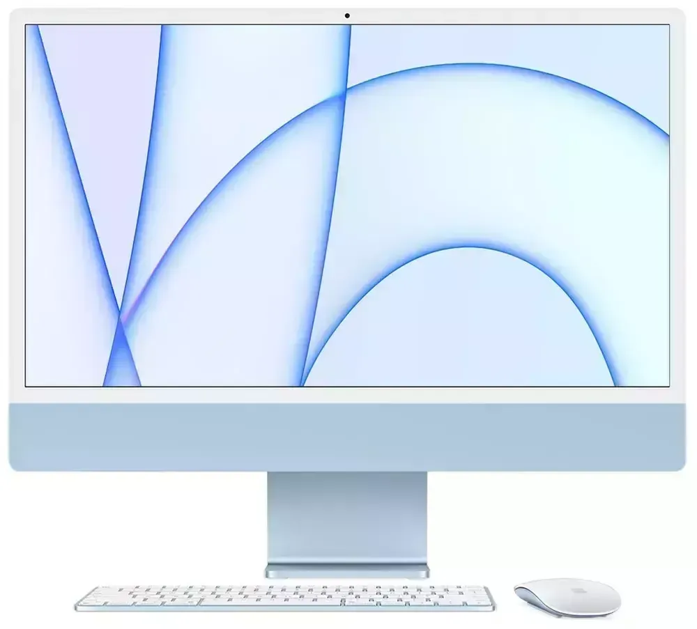 Apple iMac 4.5K 24&quot; (2021) Blue (M1 8-Core CPU/8-Core GPU, 8GB, 512Gb)