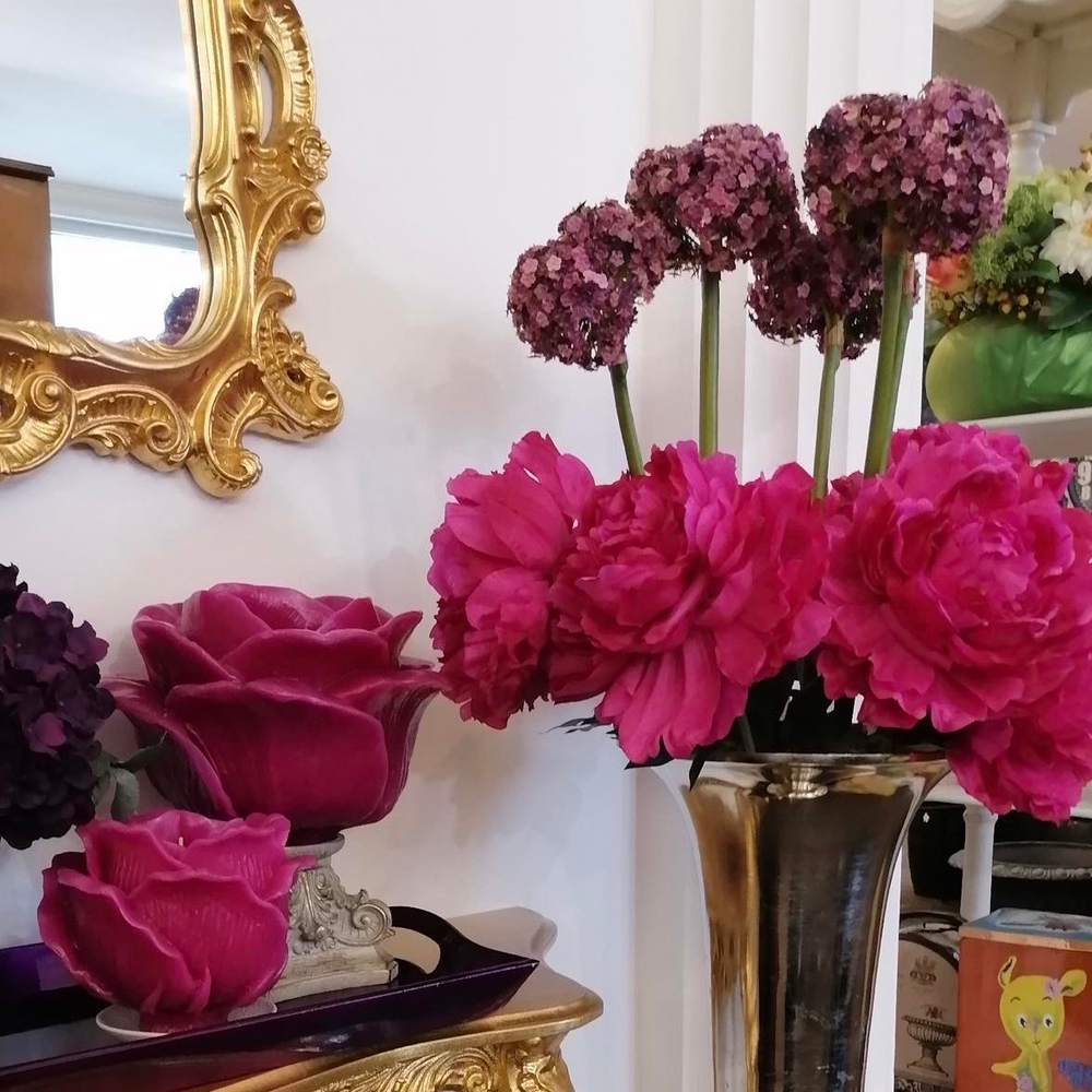 Свеча Роза средняя [Арт. 2246017]