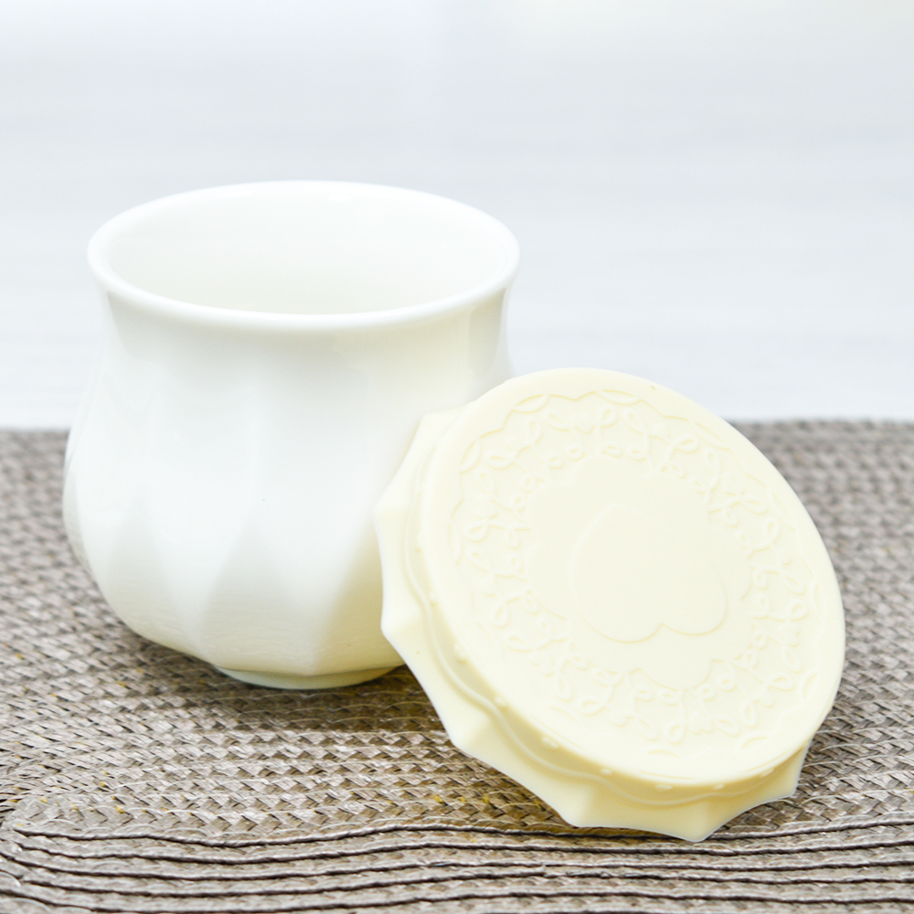 Баночка для меда и варенья с силиконовой крышкой 150мл, 811-0520