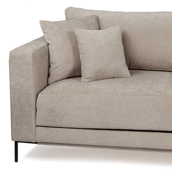 Диван раскладной Colston 230 см, серо-бежевый