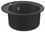Мойка GROHE K200 с одной чашей, диаметр 510 мм, черный гранит (31656AP0)
