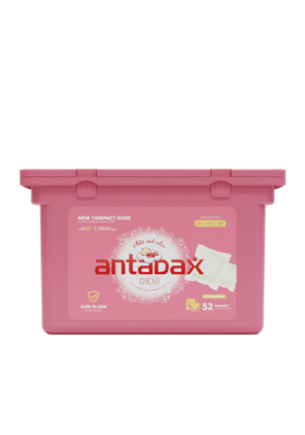 Antabax Капсулы для стирки Kids Цветочный сад 52шт