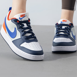 Женские кроссовки Nike Court Borough Low Recraft 'Midnight Navy Team Orange' DV5456-401