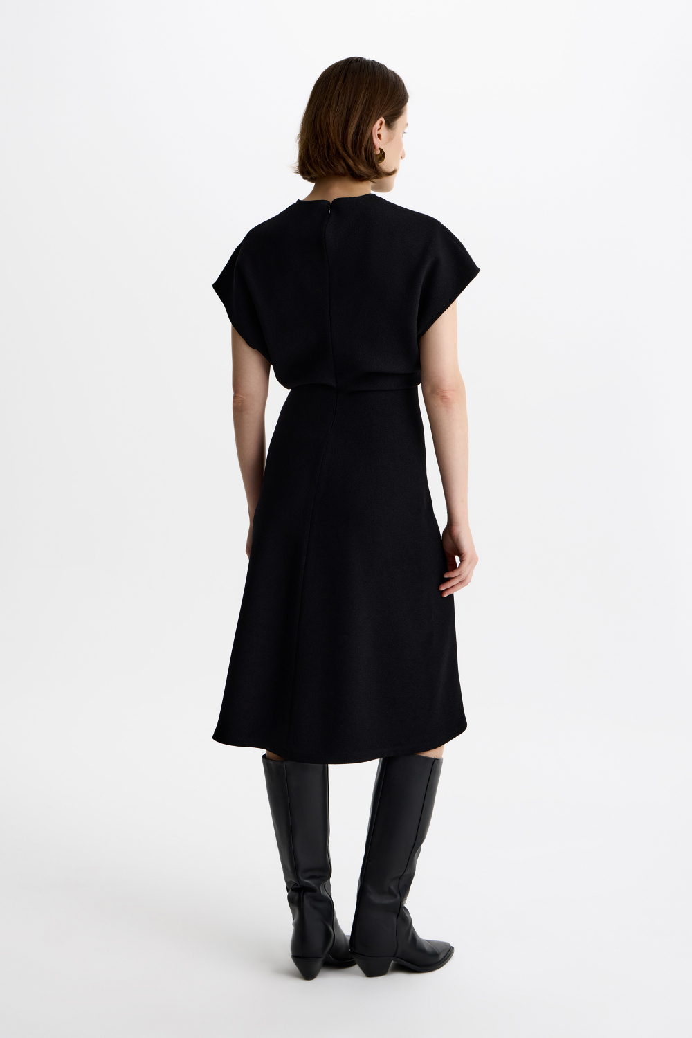 Платье из ацетата миди