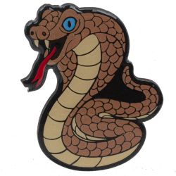 GAEM Магнит "Змея", L6 W0,3 H6,5 см, 4в.