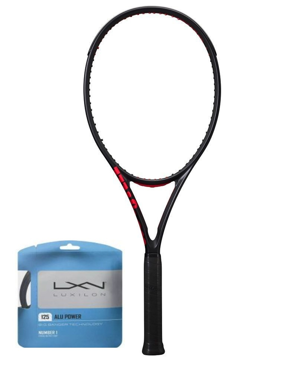 Теннисная ракетка Wilson Clash 100L V3.0+ Струны + Натяжка
