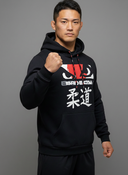 Толстовка Bad Boy World Judo  черная демисезон