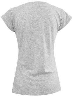 Женская теннисная футболка Babolat Exercise Tee Women - серый