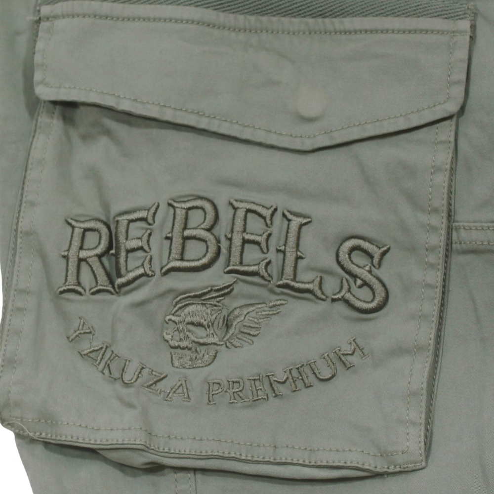 Карго штаны оливковые Yakuza Premium 3952