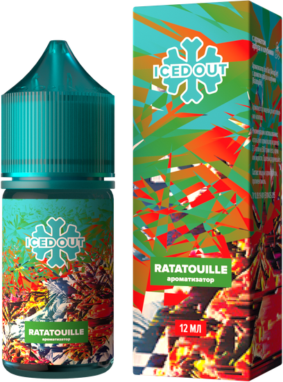 Ароматизатор Glitch Sauce ICED OUT Ratatouille (Арбуз Клубника)