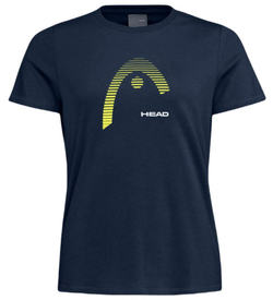 Женская теннисная футболка Head Club Lara T-Shirt - Blue
