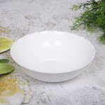 Салатник «White magic» 1000мл стеклокерамика 17,5*5,6см Ромашка