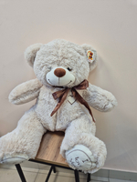 Мягкая игрушка медведь бежевый 70 см