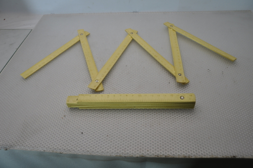 Метр складной 1000 мм Пластиковый ТМ30 СССР