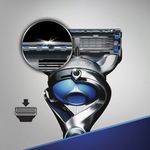 Бритва GILLETTE (Жиллет) "Fusion ProShield Chill" с 1 сменной кассетой, для мужчин, 50016200