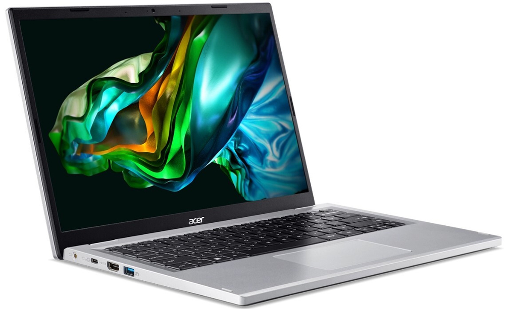 Ноутбук  Acer Aspire 3 A314-42P-R7LU 14 ", Ryzen 7, 8 Гб RAM, 512 Гб SSD, Radeon Graphics, Серебристый