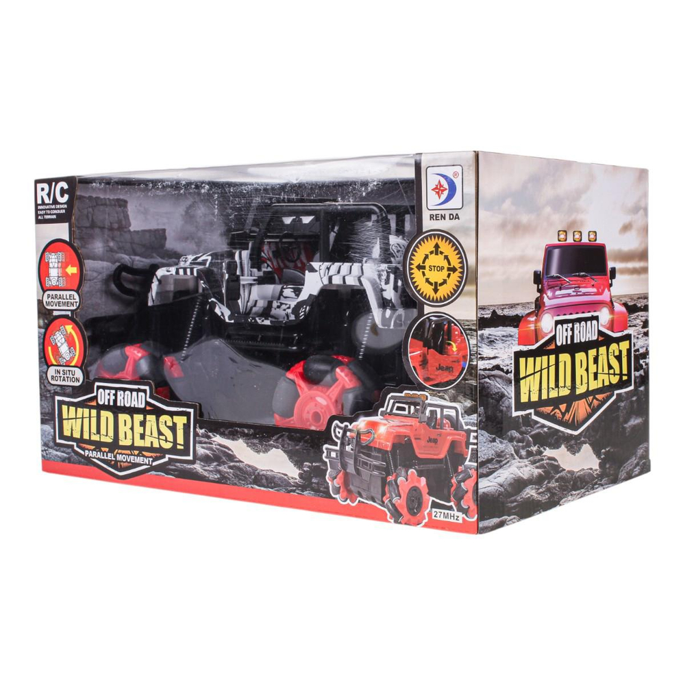 Джип на РУ, коробка RD586A-3PY