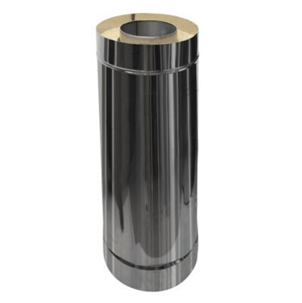 Сэндвич труба для дымохода нержавеющая сталь Eco Flue 1 мм D200х120 мм L0,5 м