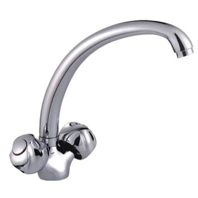 Смеситель для кухни, Frap, с кран-буксой, хром, F4226-1