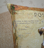 Декоративный гобеленовый чехол Джек рассел 47х47