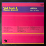 Yehudi Menuhin & Stephane Grappelli ‎– Jealousy (Англия 1973г.)