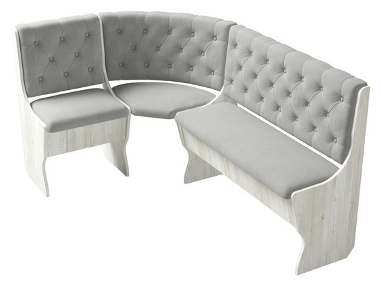 Диван угловой bravo "Оливьер" (Сосна Винтерберг/Рогожка Bahama Plus Linen (AT)) -G/Л3