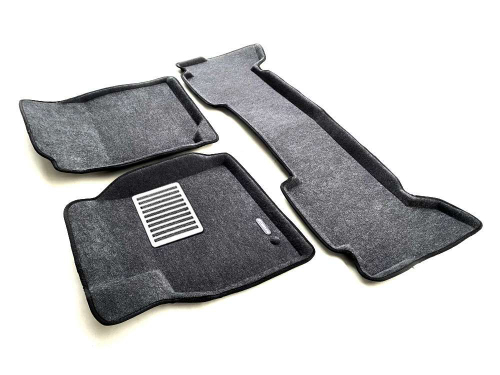 Коврики салона для TOYOTA LC 100 (1998-2003)/LEXUS LX 470 (1998-2003) Euromat 3D Lux серые. Арт. EM3D-005117G