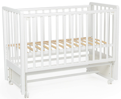 Детская кроватка Bebizaro Regency New маятник универсальный без ящика белый