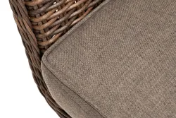 "Прованс" диван из искусственного ротанга трехместный, цвет коричневый