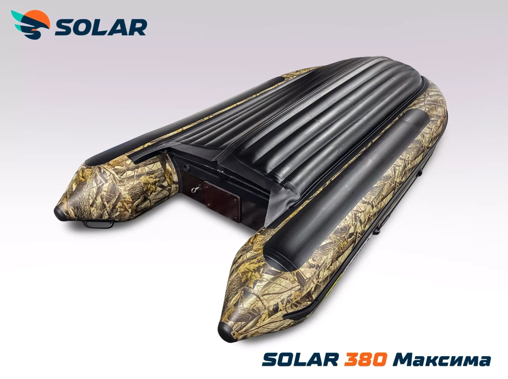 Лодка надувная моторная solar-380 к (максима)