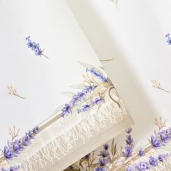 НАБОР ПОЛОТЕНЕЦ ИЗ 2-Х ШТ "ДУША ПРОВАНСА",40Х60СМ, 100% ХЛОПОК,ТВИЛ,БЕЛЫЙ