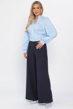 Брюки палаццо Настроение города (темно-синие) Б14510-8М LT Collection
