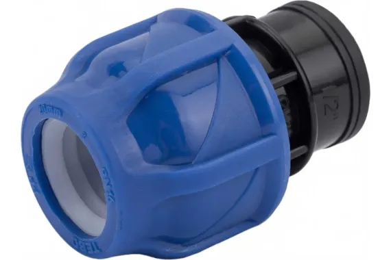 Муфта TEBO обжим ВР 20*1/2&quot; для ПНД 11375