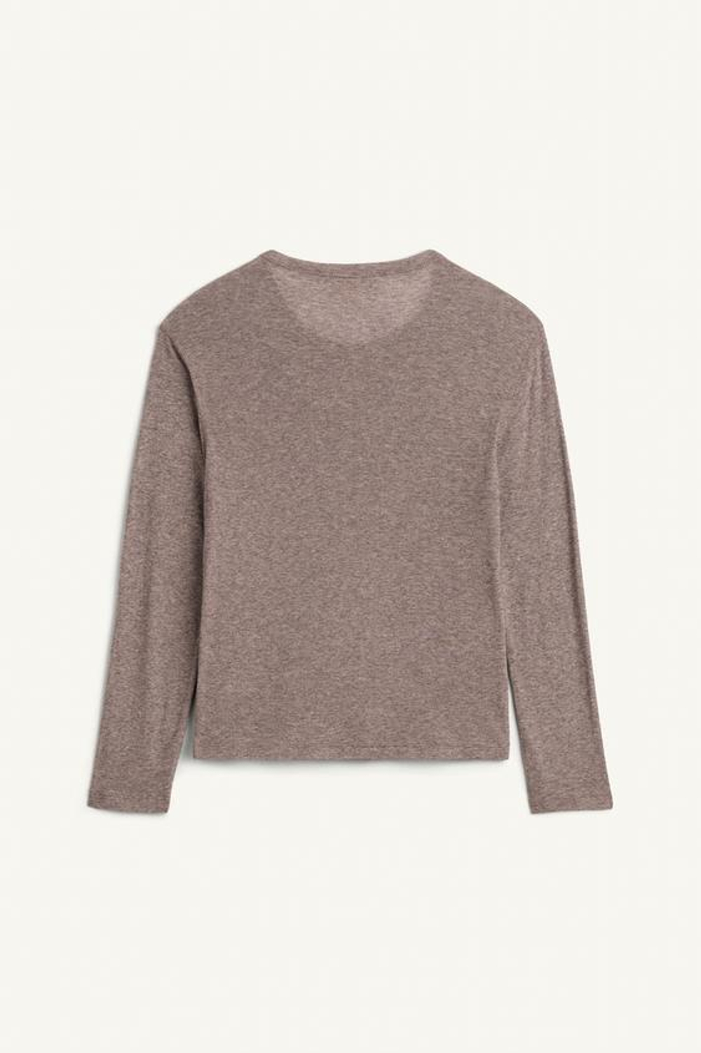 ZARA ЛОНГСЛИВ СВОБОДНОГО КРОЯ, РОЗОВЫЙ МЕЛАНЖ