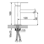 Смеситель для раковины Oute T401H T40101H