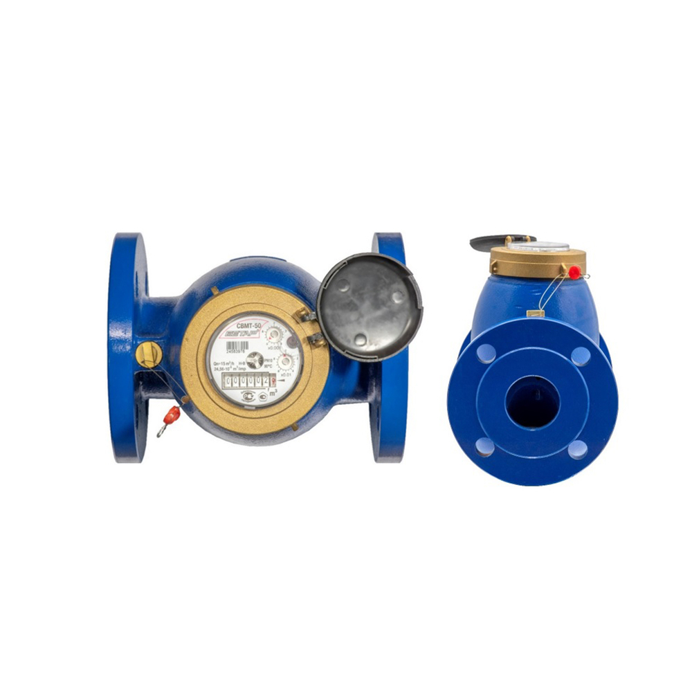 Счетчик для воды СВМТ-50 фланцевый (монт.длина 200 мм) с монт.компл. (г.Чистополь)