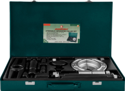 AE310004 Cъемник с сепаратором и гидравлическим цилиндром в наборе, диапазон захватов 105-150 мм, глубина захвата 300 мм, max усилие 10 т.