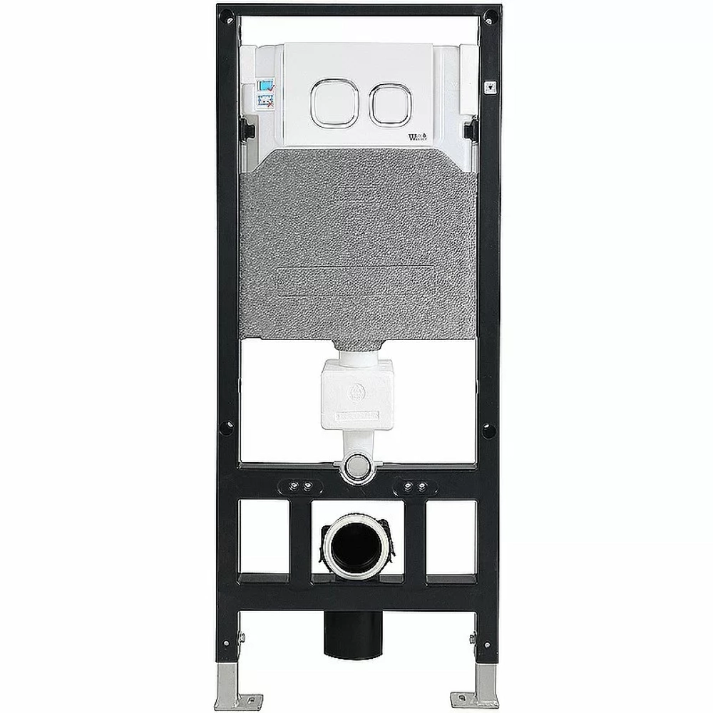 Инсталляция для унитаза WeltWasser WW AMBERG 506 WT с белой кнопкой