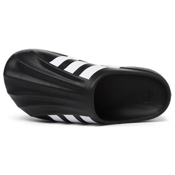 adidas originals AdiFOM SUPERSTAR MULE Домашние тапочки Черно-белая панда Унисекс