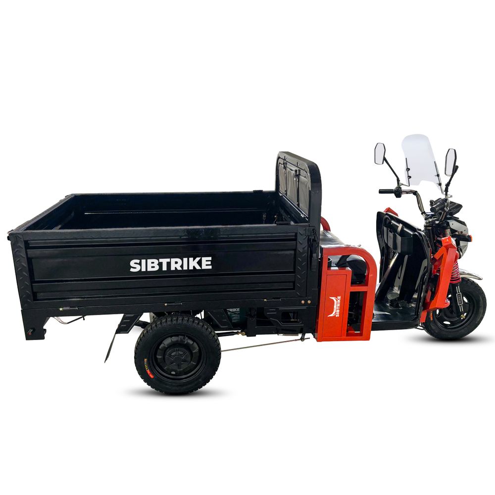 Грузовой электрический трицикл WHITE SIBERIA SIBTRIKE CARGO 1.6 2000W (60V/55Ah) фото №8