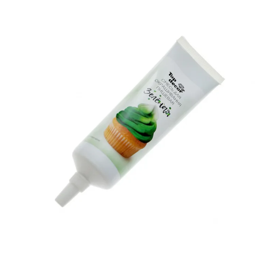 Краситель Top Decor гелевый жидкий Зеленый 100 гр