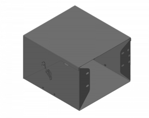 Усиленная защита Motodor акб. 1,5 мм, сталь. для Foton BJ 1069 2012-2016 арт.27502