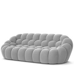 Трехместный диван Bubble 245 см, серый