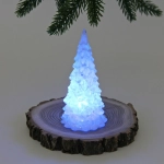 Сувенир с подсветкой «Волшебная красавица» 12 см, Белый (работает от батареек LR44*3)