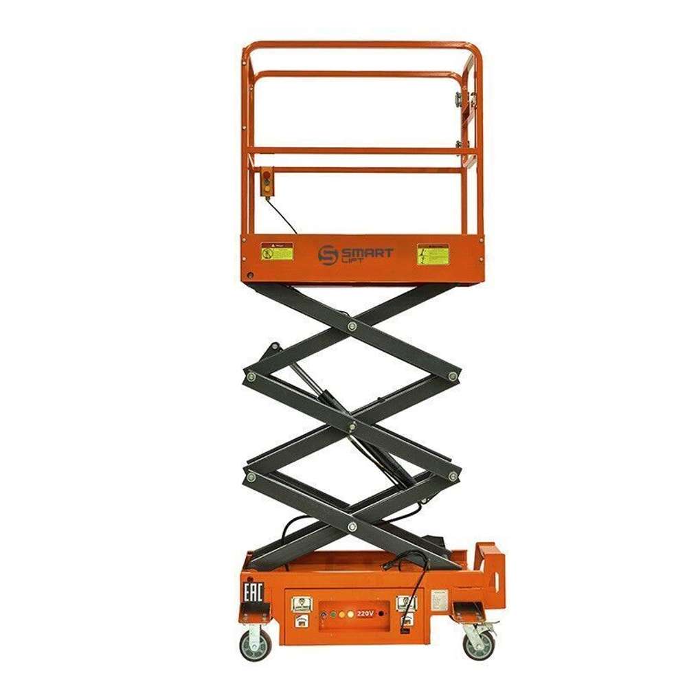 Подъемник ножничный несамоходный SJY-0.3-3.9 (AC 300 кг; 3,9 м) SMARTLIFT (SMART)