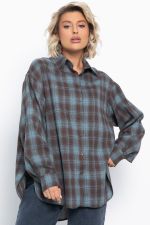 Рубашка Дэлли (шоколад) Б15108-7М LT Collection