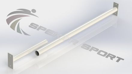 Турник в дверной проем (раздвижной) Телескоп 1 (60-75 см) цв. белый Белый, 90 - 110