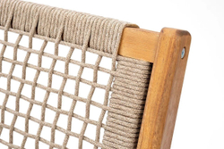 Кресло-лаунж из акации CALISTO