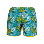Мужские шорты для плавания с растительным принтом Doreanse (Размер: XXL) (Цвет: изумрудный)
